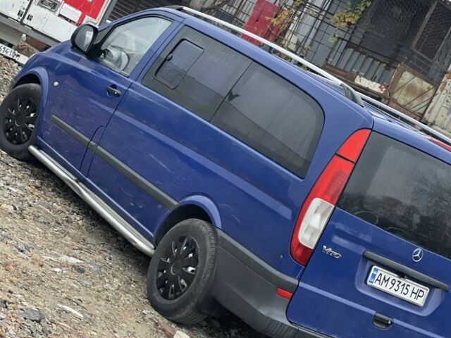 Синий Мерседес Вито, объемом двигателя 0 л и пробегом 390 тыс. км за 7999 $, фото 3 на Automoto.ua
