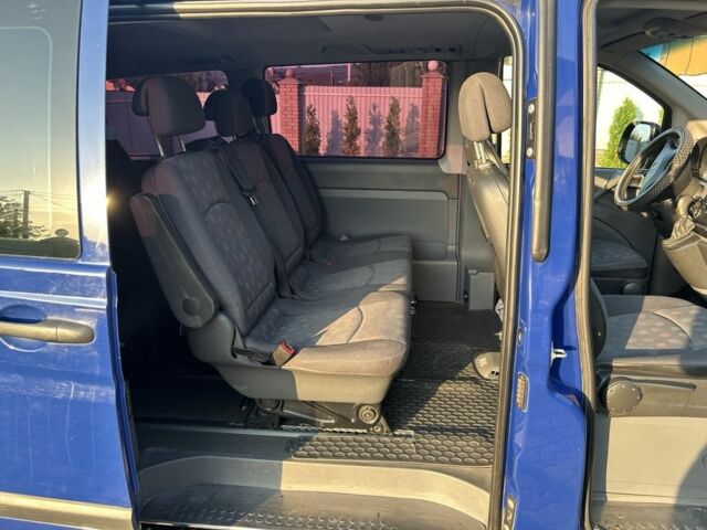 Синий Мерседес Вито, объемом двигателя 2.2 л и пробегом 230 тыс. км за 11400 $, фото 11 на Automoto.ua