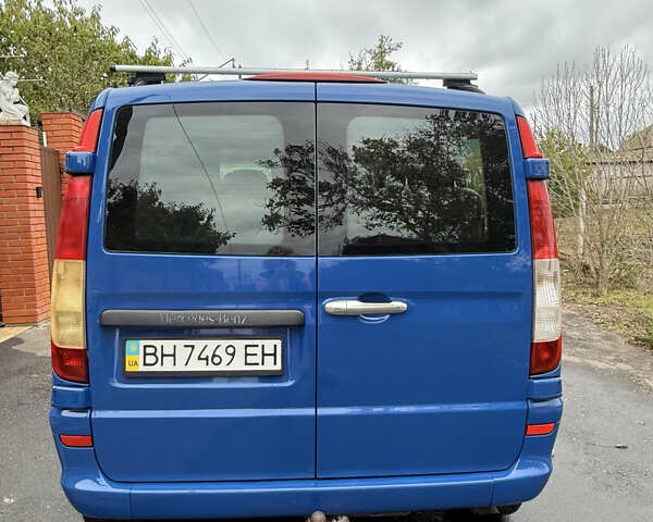 Синий Мерседес Вито, объемом двигателя 2.15 л и пробегом 357 тыс. км за 8200 $, фото 4 на Automoto.ua