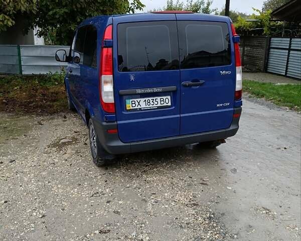 Синий Мерседес Вито, объемом двигателя 2.15 л и пробегом 242 тыс. км за 8300 $, фото 5 на Automoto.ua