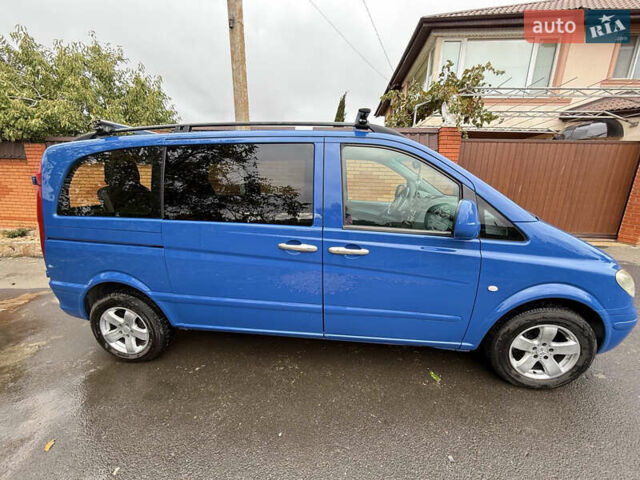 Синий Мерседес Вито, объемом двигателя 2.15 л и пробегом 357 тыс. км за 8200 $, фото 17 на Automoto.ua