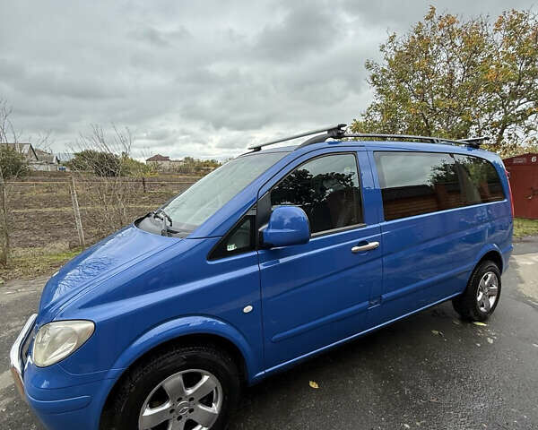 Синий Мерседес Вито, объемом двигателя 2.15 л и пробегом 357 тыс. км за 8200 $, фото 14 на Automoto.ua