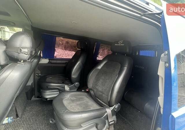 Синий Мерседес Вито, объемом двигателя 2.15 л и пробегом 295 тыс. км за 9600 $, фото 8 на Automoto.ua