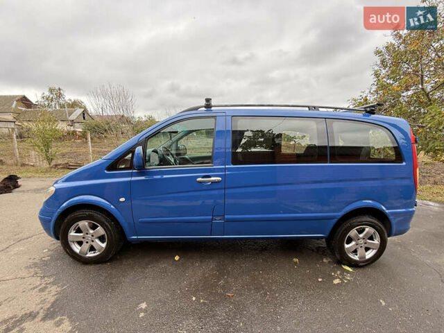 Синий Мерседес Вито, объемом двигателя 2.15 л и пробегом 357 тыс. км за 8200 $, фото 5 на Automoto.ua