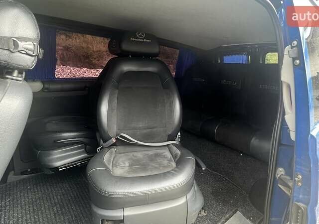 Синий Мерседес Вито, объемом двигателя 2.15 л и пробегом 295 тыс. км за 9600 $, фото 6 на Automoto.ua