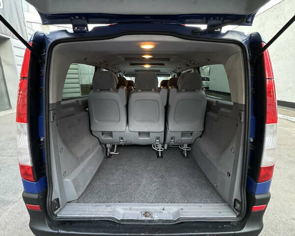 Синий Мерседес Вито, объемом двигателя 2.15 л и пробегом 281 тыс. км за 14999 $, фото 6 на Automoto.ua