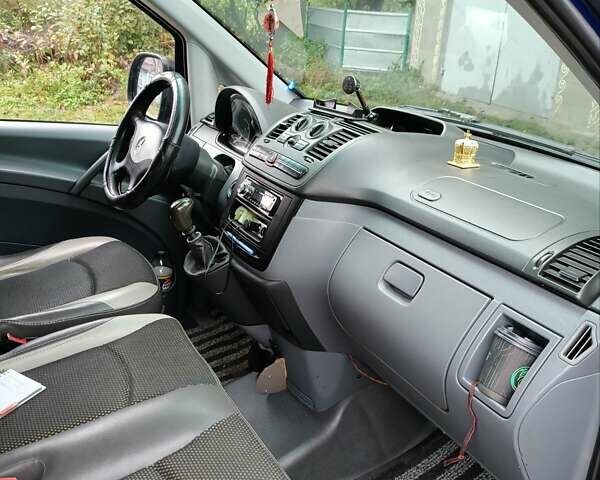 Синий Мерседес Вито, объемом двигателя 2.15 л и пробегом 242 тыс. км за 8300 $, фото 13 на Automoto.ua