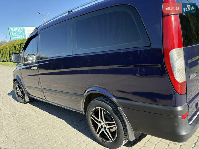 Синий Мерседес Вито, объемом двигателя 2.15 л и пробегом 320 тыс. км за 8888 $, фото 5 на Automoto.ua