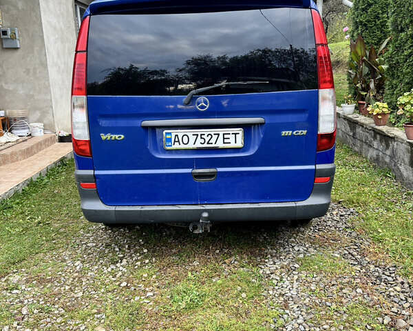 Синій Мерседес Віто, об'ємом двигуна 2.2 л та пробігом 281 тис. км за 10500 $, фото 10 на Automoto.ua