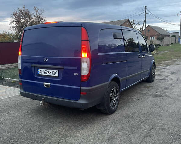 Синий Мерседес Вито, объемом двигателя 2.15 л и пробегом 390 тыс. км за 8900 $, фото 10 на Automoto.ua