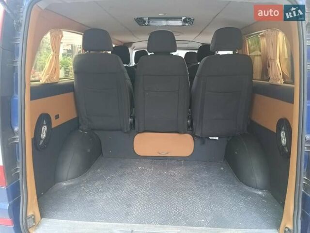 Синий Мерседес Вито, объемом двигателя 2.15 л и пробегом 295 тыс. км за 8900 $, фото 4 на Automoto.ua