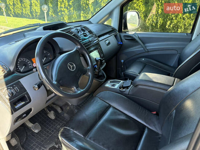 Синий Мерседес Вито, объемом двигателя 2.15 л и пробегом 320 тыс. км за 8888 $, фото 13 на Automoto.ua