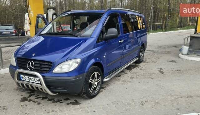 Синий Мерседес Вито, объемом двигателя 2.15 л и пробегом 404 тыс. км за 9999 $, фото 40 на Automoto.ua