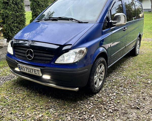 Синій Мерседес Віто, об'ємом двигуна 2.2 л та пробігом 281 тис. км за 10500 $, фото 6 на Automoto.ua