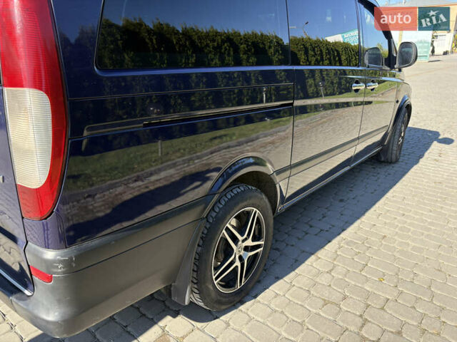 Синий Мерседес Вито, объемом двигателя 2.15 л и пробегом 320 тыс. км за 8888 $, фото 6 на Automoto.ua
