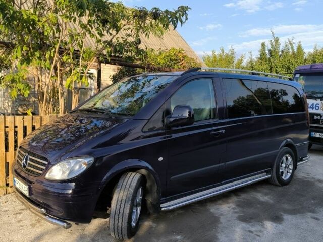 Синий Мерседес Вито, объемом двигателя 2.1 л и пробегом 302 тыс. км за 11800 $, фото 8 на Automoto.ua