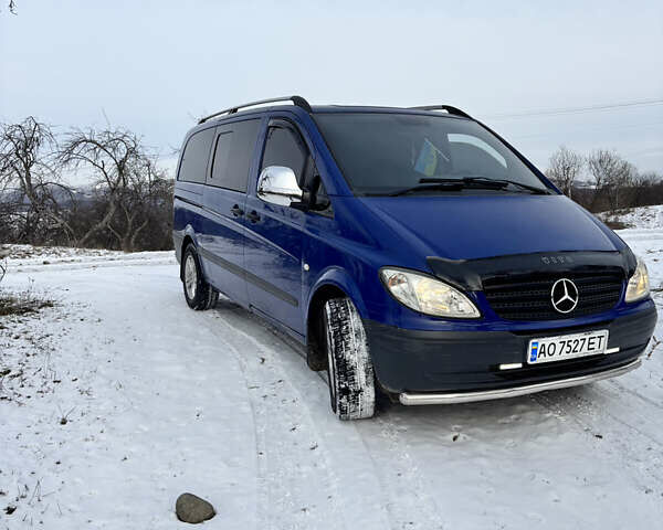Синій Мерседес Віто, об'ємом двигуна 2.2 л та пробігом 281 тис. км за 10500 $, фото 4 на Automoto.ua
