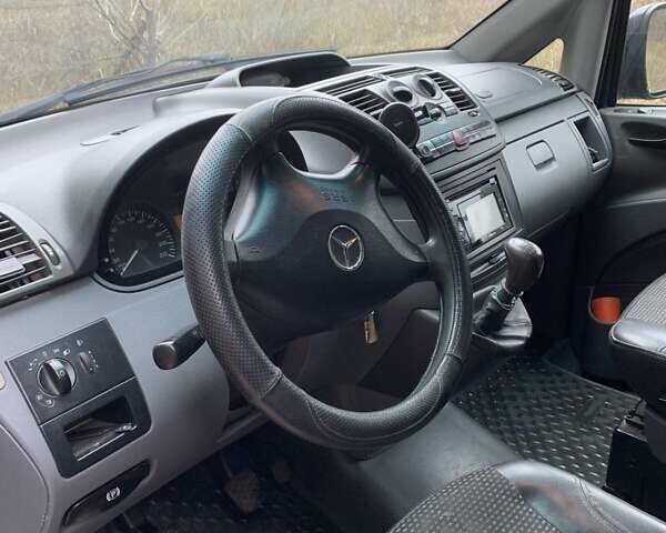 Синий Мерседес Вито, объемом двигателя 2.15 л и пробегом 412 тыс. км за 8700 $, фото 12 на Automoto.ua
