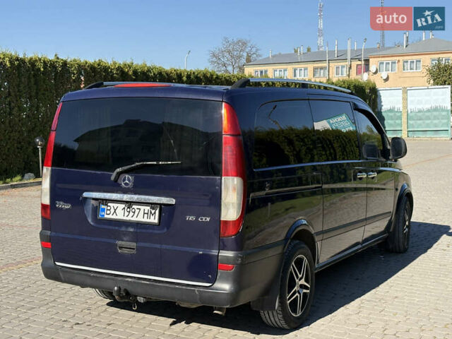 Синий Мерседес Вито, объемом двигателя 2.15 л и пробегом 320 тыс. км за 8888 $, фото 3 на Automoto.ua