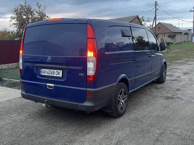 Синий Мерседес Вито, объемом двигателя 2.1 л и пробегом 390 тыс. км за 8900 $, фото 9 на Automoto.ua