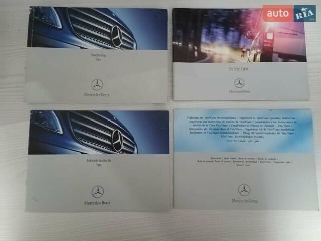 Синий Мерседес Вито, объемом двигателя 2.15 л и пробегом 295 тыс. км за 8900 $, фото 2 на Automoto.ua