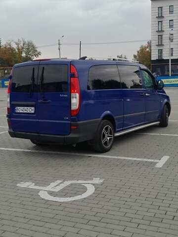 Синий Мерседес Вито, объемом двигателя 2.15 л и пробегом 404 тыс. км за 9999 $, фото 16 на Automoto.ua