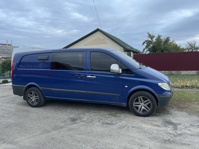 Синий Мерседес Вито, объемом двигателя 2.1 л и пробегом 390 тыс. км за 8900 $, фото 7 на Automoto.ua