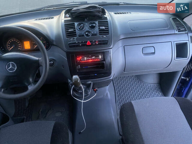 Синий Мерседес Вито, объемом двигателя 2.15 л и пробегом 429 тыс. км за 8499 $, фото 21 на Automoto.ua