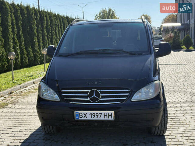 Синий Мерседес Вито, объемом двигателя 2.15 л и пробегом 320 тыс. км за 8888 $, фото 2 на Automoto.ua