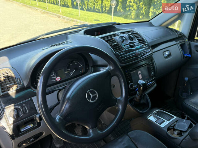 Синий Мерседес Вито, объемом двигателя 2.15 л и пробегом 320 тыс. км за 8888 $, фото 14 на Automoto.ua