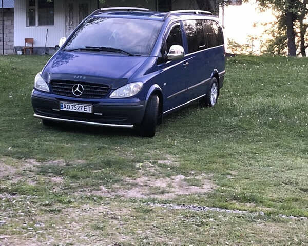 Синій Мерседес Віто, об'ємом двигуна 2.2 л та пробігом 281 тис. км за 10500 $, фото 2 на Automoto.ua