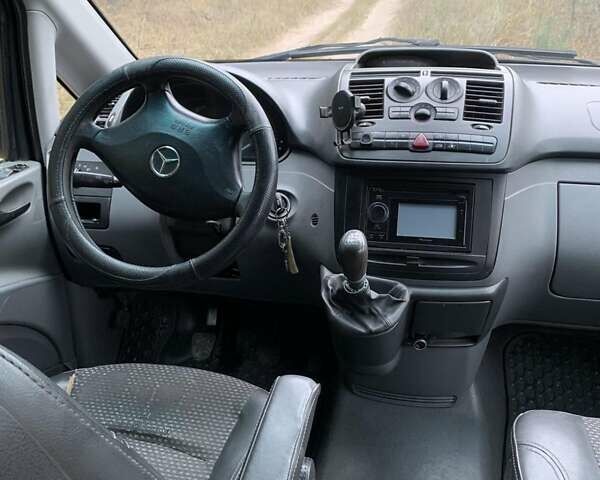 Синий Мерседес Вито, объемом двигателя 2.15 л и пробегом 412 тыс. км за 8700 $, фото 7 на Automoto.ua