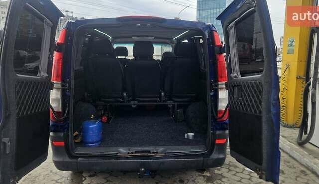 Синий Мерседес Вито, объемом двигателя 2.15 л и пробегом 404 тыс. км за 9999 $, фото 20 на Automoto.ua