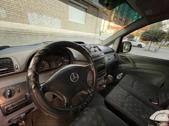 Синий Мерседес Вито, объемом двигателя 2.1 л и пробегом 390 тыс. км за 8900 $, фото 16 на Automoto.ua