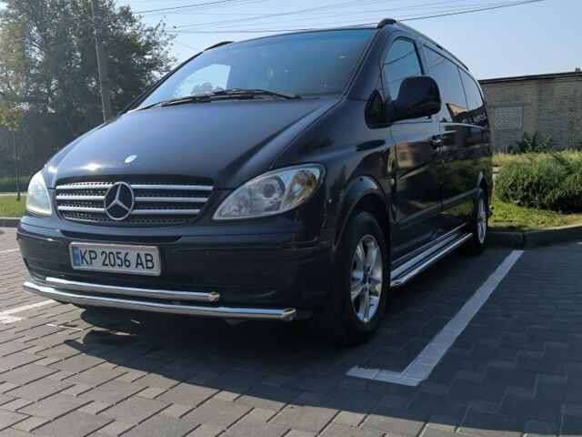 Синий Мерседес Вито, объемом двигателя 2.1 л и пробегом 302 тыс. км за 11800 $, фото 5 на Automoto.ua