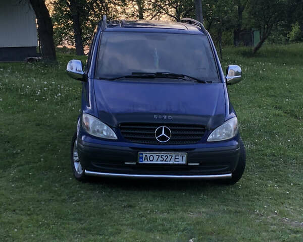 Синій Мерседес Віто, об'ємом двигуна 2.2 л та пробігом 281 тис. км за 10500 $, фото 3 на Automoto.ua