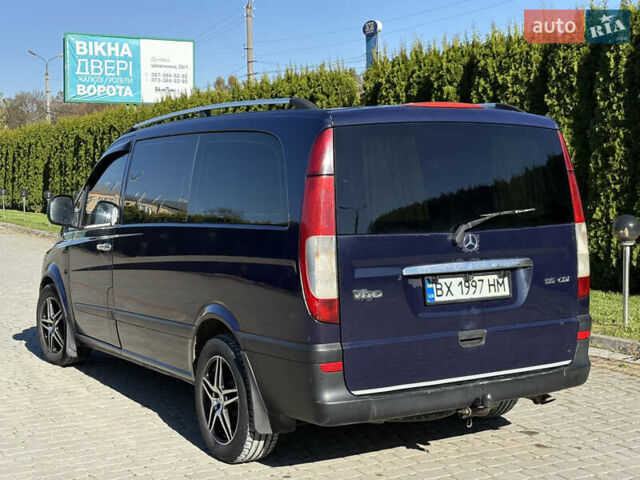 Синий Мерседес Вито, объемом двигателя 2.15 л и пробегом 320 тыс. км за 8888 $, фото 4 на Automoto.ua