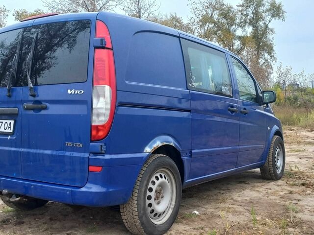 Синий Мерседес Вито, объемом двигателя 2.15 л и пробегом 320 тыс. км за 8700 $, фото 8 на Automoto.ua