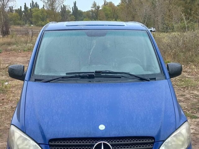 Синий Мерседес Вито, объемом двигателя 2.15 л и пробегом 320 тыс. км за 8700 $, фото 11 на Automoto.ua