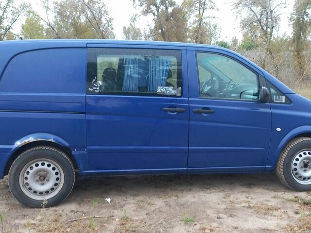 Синий Мерседес Вито, объемом двигателя 2.15 л и пробегом 320 тыс. км за 8700 $, фото 9 на Automoto.ua