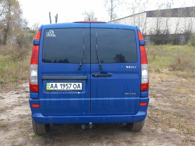 Синий Мерседес Вито, объемом двигателя 2.15 л и пробегом 320 тыс. км за 8700 $, фото 7 на Automoto.ua