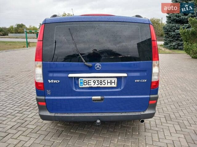 Синій Мерседес Віто, об'ємом двигуна 2.15 л та пробігом 345 тис. км за 10850 $, фото 4 на Automoto.ua
