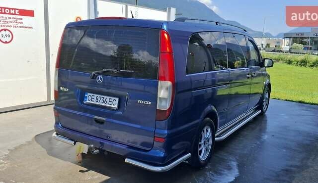 Синий Мерседес Вито, объемом двигателя 2.15 л и пробегом 429 тыс. км за 13034 $, фото 6 на Automoto.ua