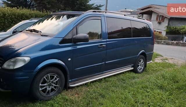 Синий Мерседес Вито, объемом двигателя 2.15 л и пробегом 429 тыс. км за 13034 $, фото 8 на Automoto.ua
