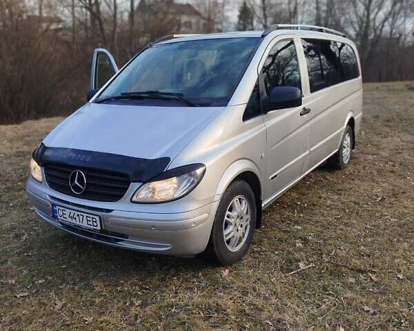 Синий Мерседес Вито, объемом двигателя 2.2 л и пробегом 471 тыс. км за 9000 $, фото 3 на Automoto.ua