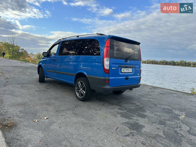 Синий Мерседес Вито, объемом двигателя 2.14 л и пробегом 226 тыс. км за 10700 $, фото 2 на Automoto.ua