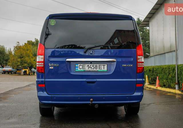 Мерседес Вито 2011 в Черновцах на Automoto.ua Синий Мерседес Вито, объемом двигателя 2.14 л и пробегом 327 тыс. км за 17800 $, фото 6 на Automoto.ua