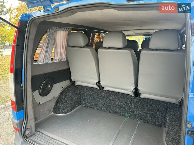 Синий Мерседес Вито, объемом двигателя 2.14 л и пробегом 226 тыс. км за 10700 $, фото 7 на Automoto.ua