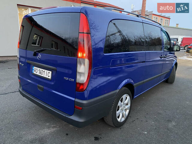 Синий Мерседес Вито, объемом двигателя 2.14 л и пробегом 330 тыс. км за 12500 $, фото 19 на Automoto.ua