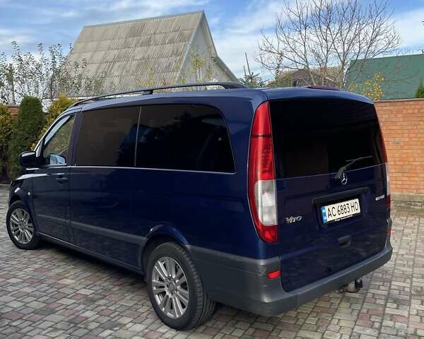 Синий Мерседес Вито, объемом двигателя 2.14 л и пробегом 385 тыс. км за 15999 $, фото 9 на Automoto.ua